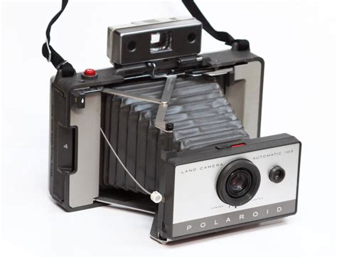 old fashioned polaroid camera film